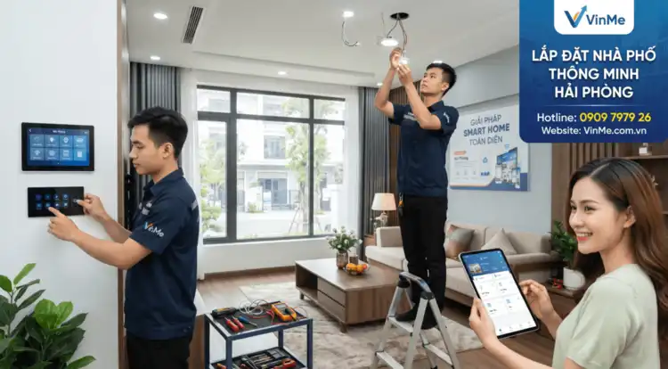 lắp đặt nhà phố thông minh Hải Phòng uy tín