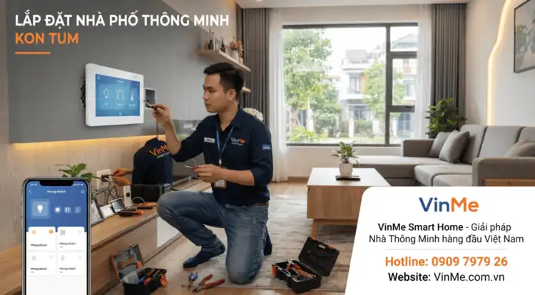 Chuyên lắp đặt nhà phố thông minh Kon Tum