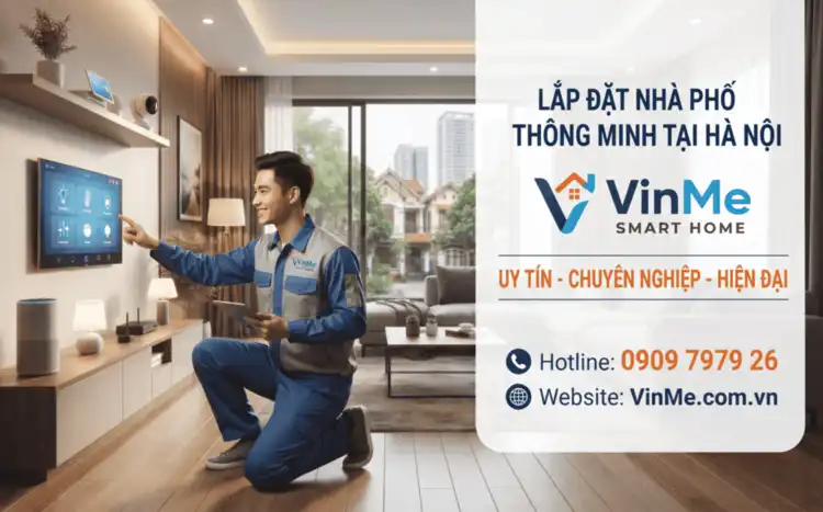 Lắp đặt nhà phố thông minh tại Hà Nội uy tín