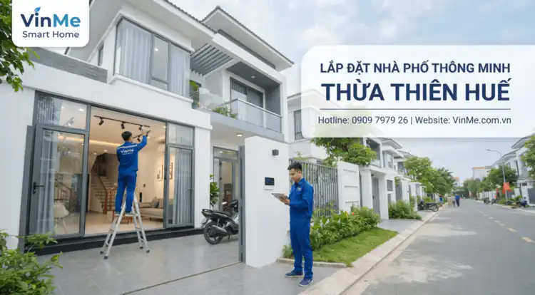 Lắp đặt nhà phố thông minh Thừa Thiên Huế trọn gói