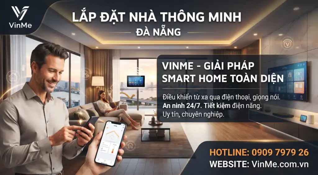 Công ty lắp đặt nhà thông minh Đà Nẵng uy tín nhất