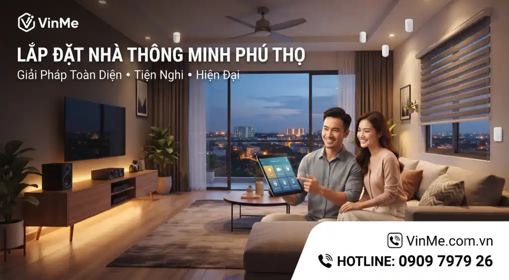 Công ty lắp đặt nhà thông minh Phú Thọ uy tín nhất