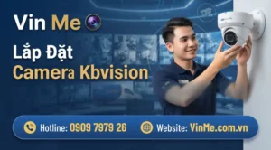 Lắp đặt camera kbvision giá rẻ