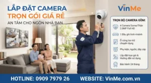 dịch vụ lắp đặt camera trọn gói giá rẻ