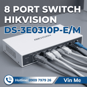 8 port switch Hikvision DS-3E0310P-E/M