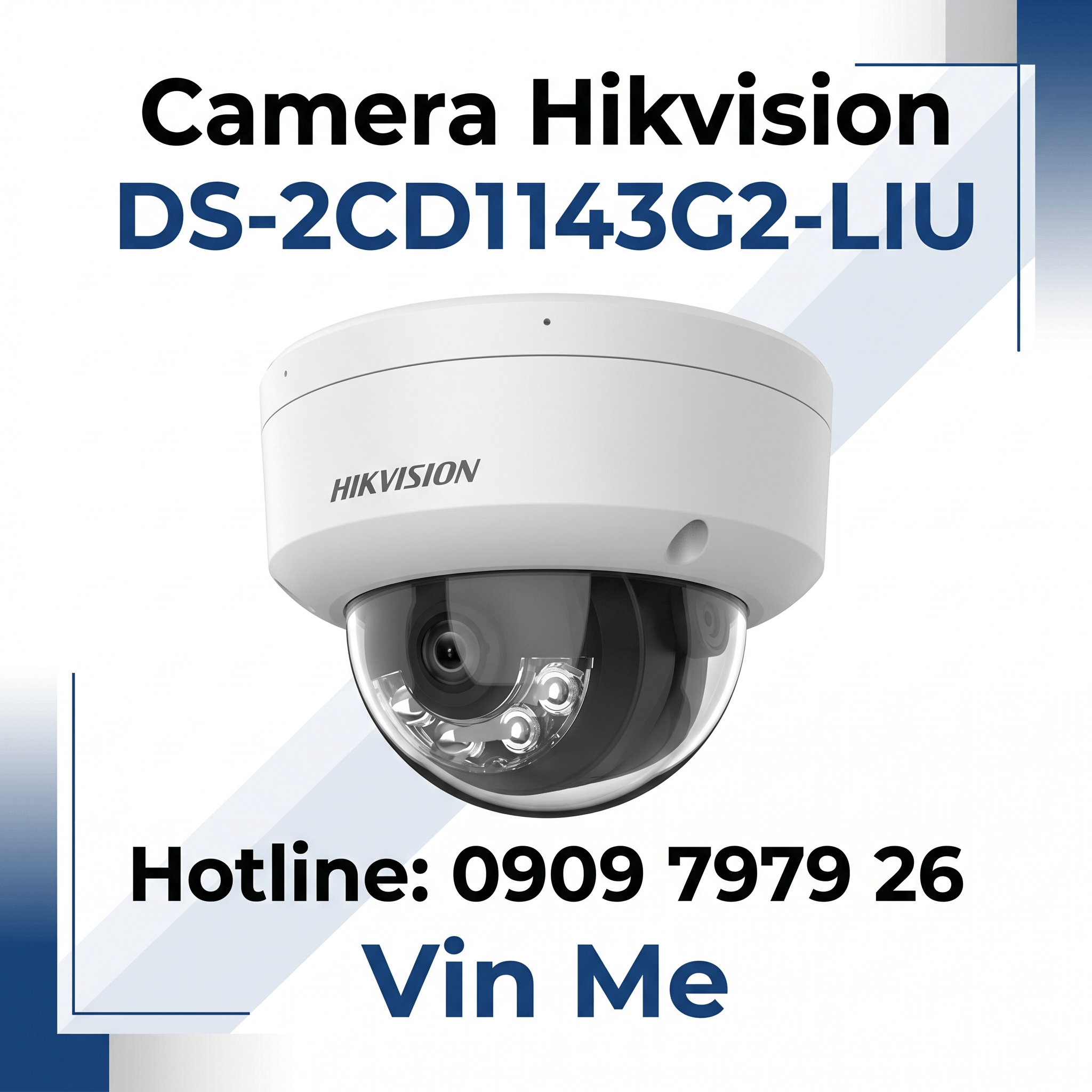 Camera Hikvision DS-2CD1143G2-LIU IP 4MP