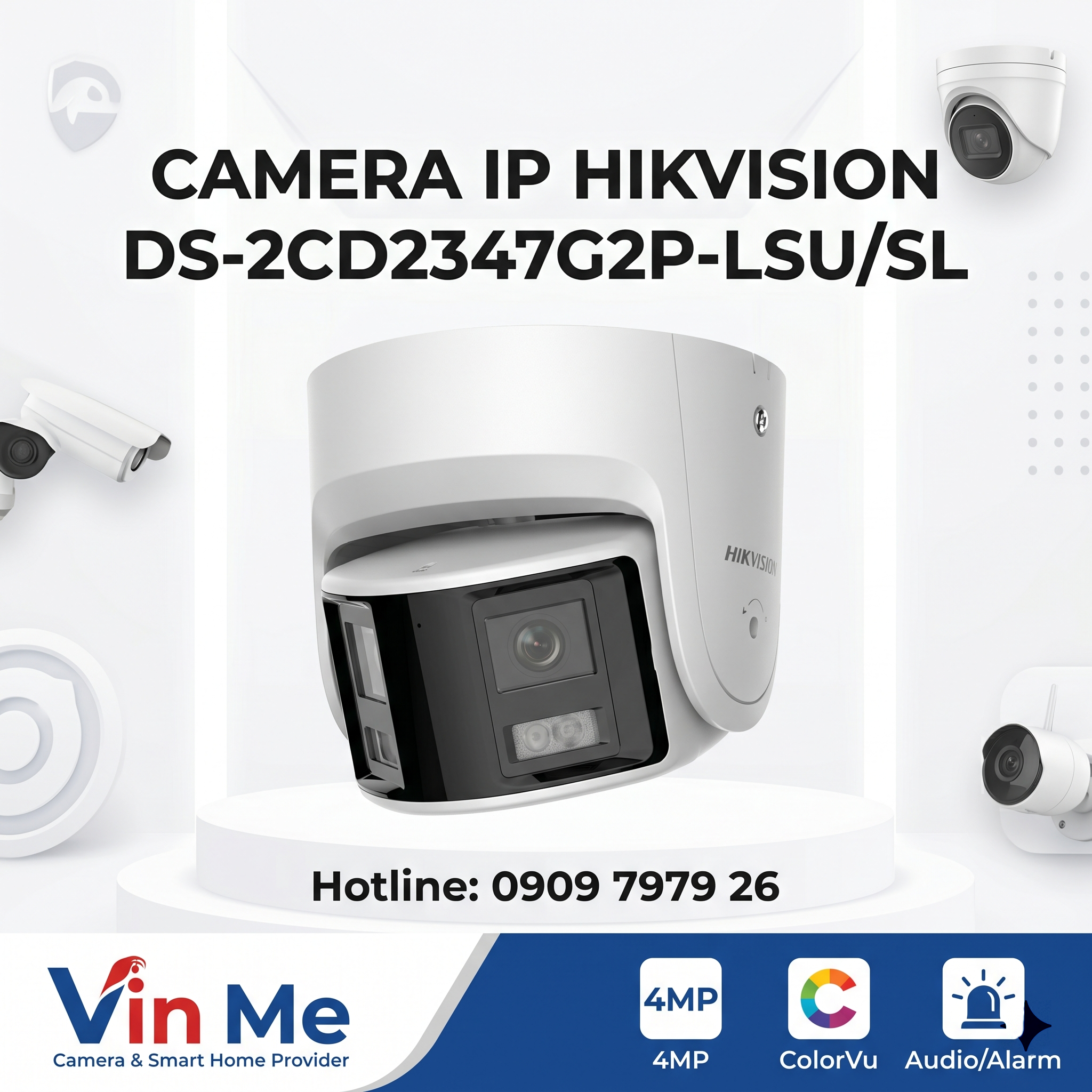 Camera Hikvision DS-2CD2347G2P-LSU/SL