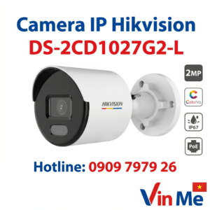 Camera Hikvision DS-2CD1027G2-L IP 2MP