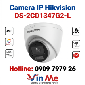 Camera Hikvision DS-2CD1347G2-L IP 4MP