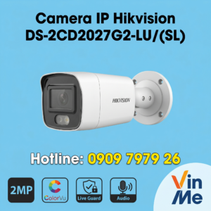 Camera Hikvision DS-2CD2027G2-LU IP có màu 24/7 2MP