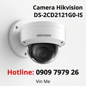 Camera Hikvision DS-2CD2121G0-IS IP 2MP