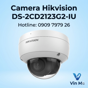 Camera Hikvision DS-2CD2123G2-IU IP 2MP