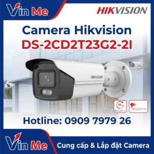 Camera Hikvision DS-2CD2T23G2-2I IP 2MP