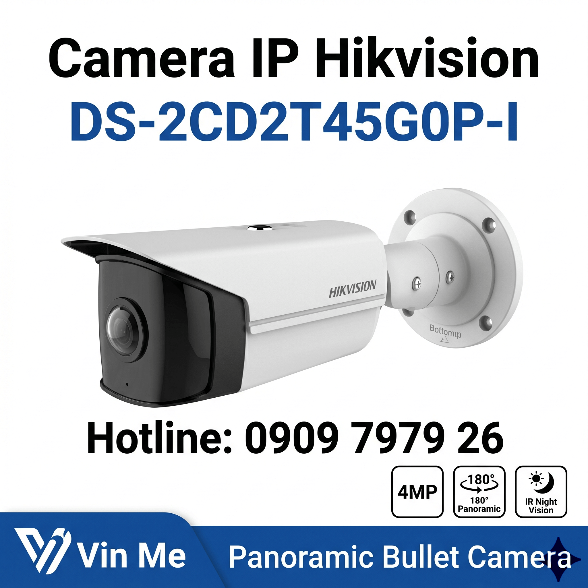 Camera Hikvision DS-2CD2T45G0P-I