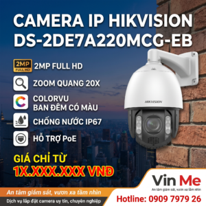 Camera Hikvision DS-2DE7A220MCG-EB