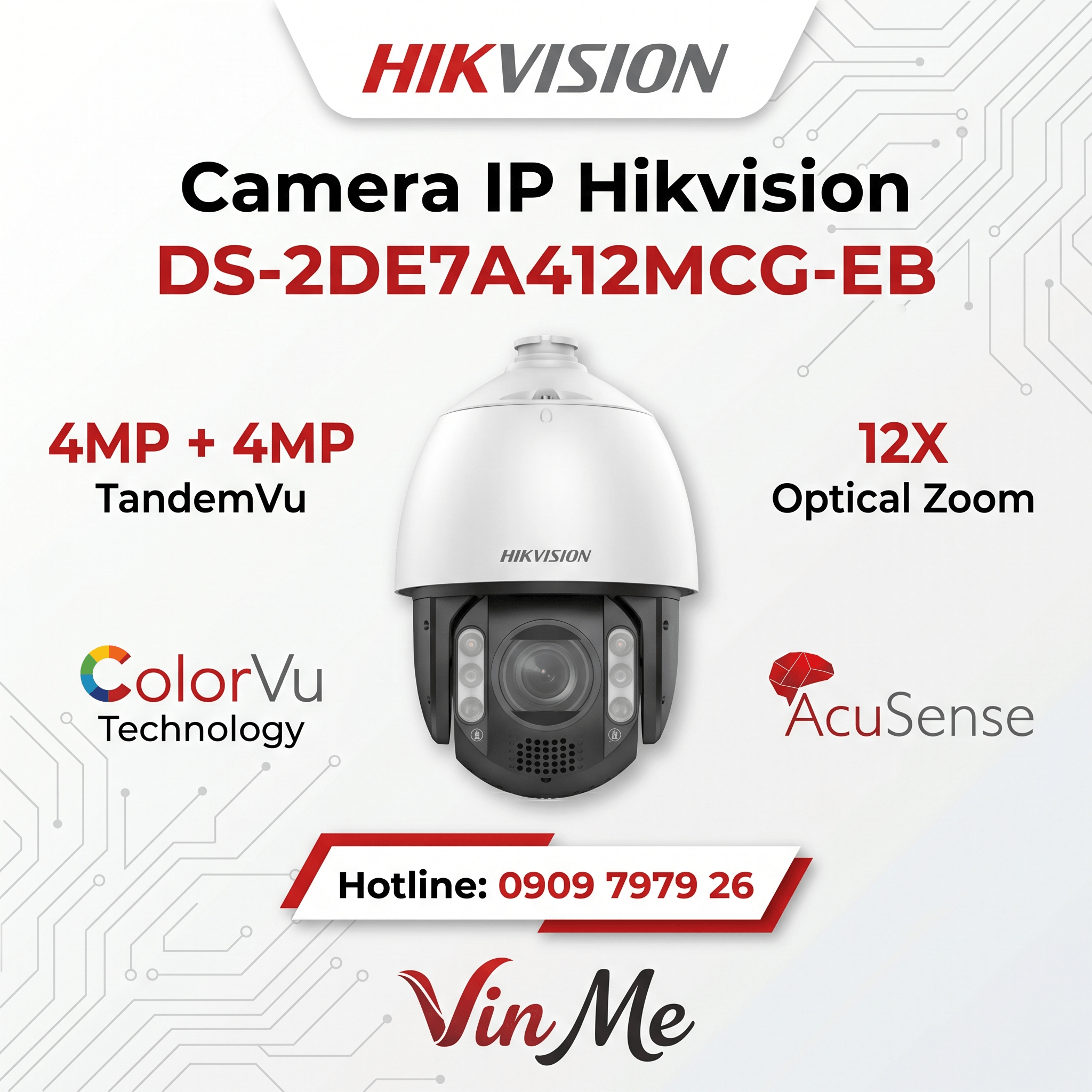Camera Hikvision DS-2DE7A412MCG-EB