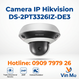 Camera Hikvision DS-2PT3326IZ-DE3 toàn cảnh 360° 2MP