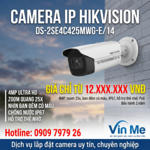 Camera Hikvision DS-2SE4C425MWG-E/14