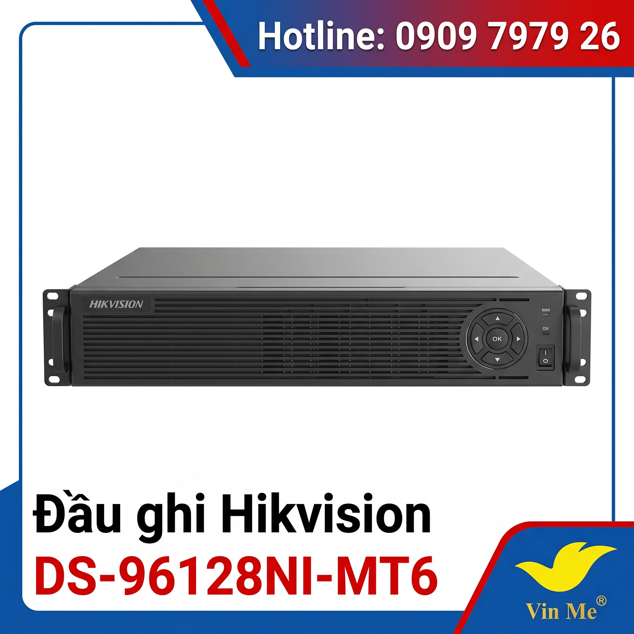 đầu ghi hình Hikvision DS-96128NI-MT6