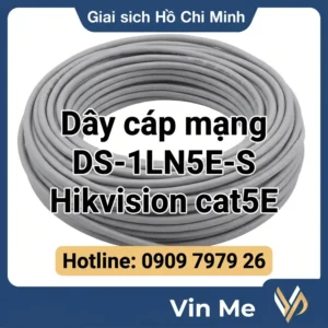 Dây cáp mạng Hikvision DS-1LN5E-S cat5E giá rẻ