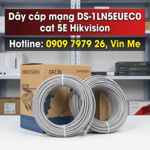 Dây cáp mạng DS-1LN5EUECO cat 5E Hikvision giá rẻ