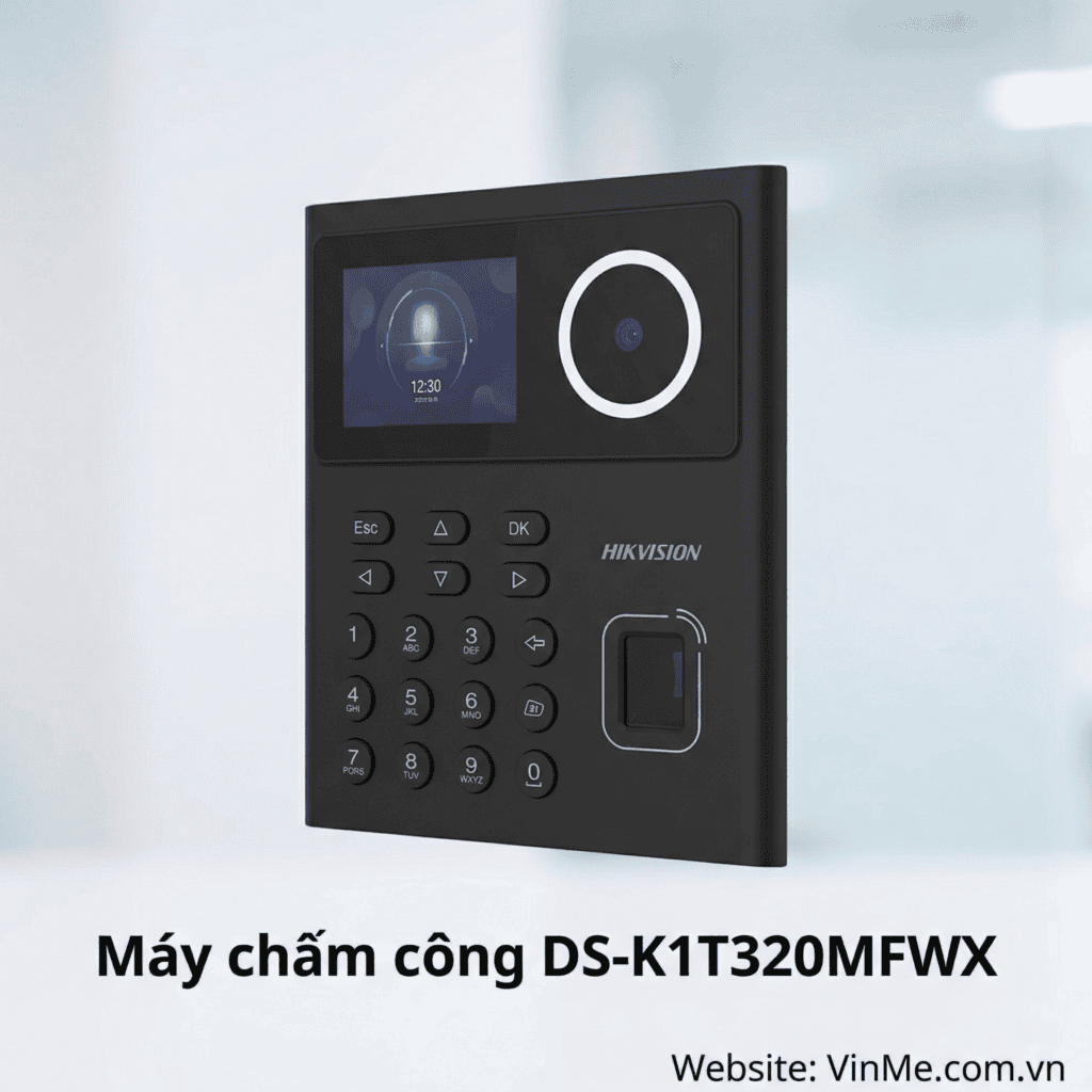 Máy chấm công hikvision DS-K1T320MFWX