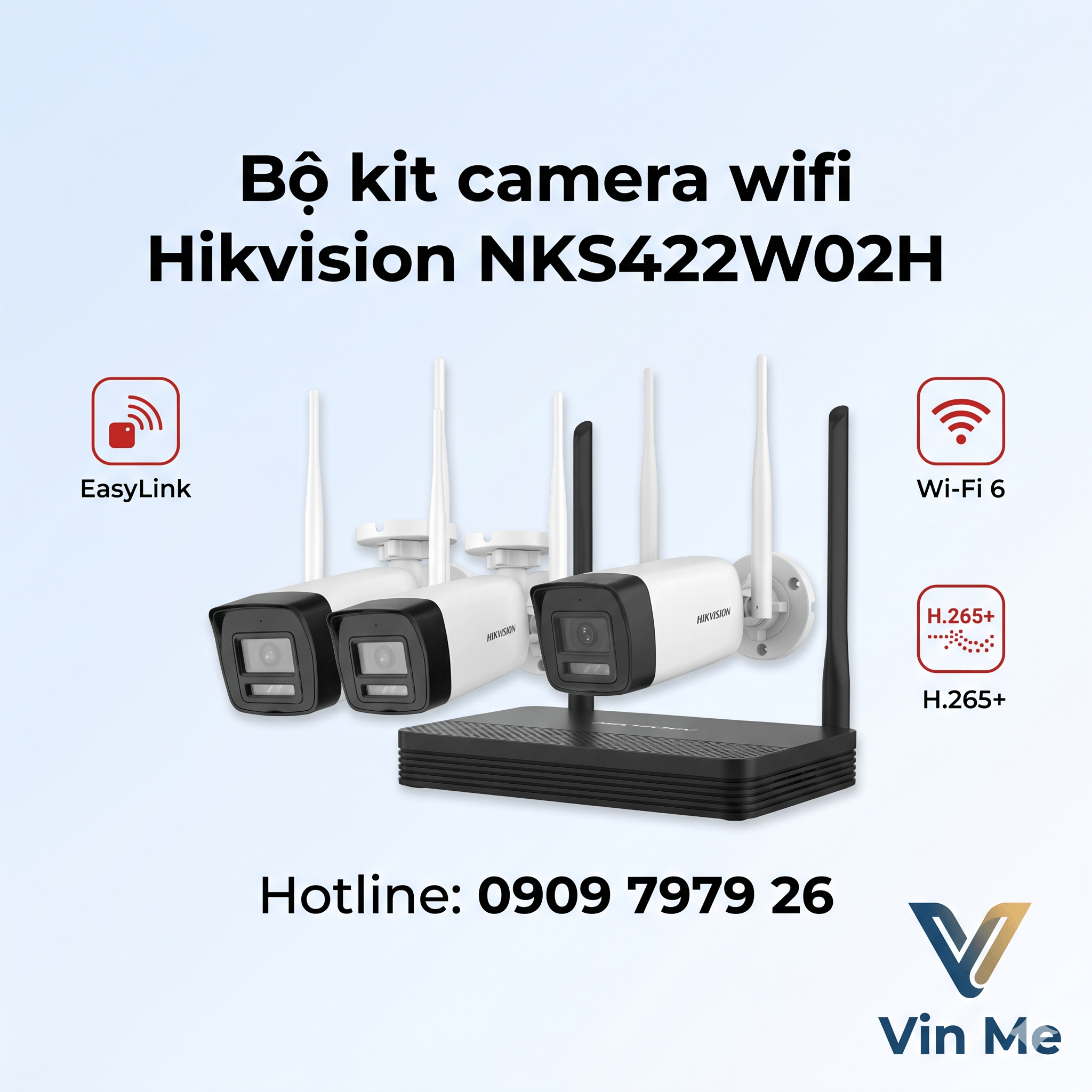 Bộ kit camera wifi Hikvision NKS422W02H
