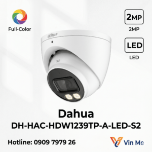 camera dahua DH-HAC-HDW1239TP-A-LED-S2 HDCVI 2MP Full color