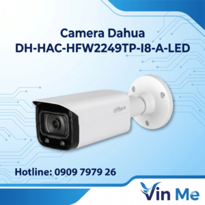 camera dahua DH-HAC-HFW2249TP-I8-A-LED HDCVI 2MP Full color