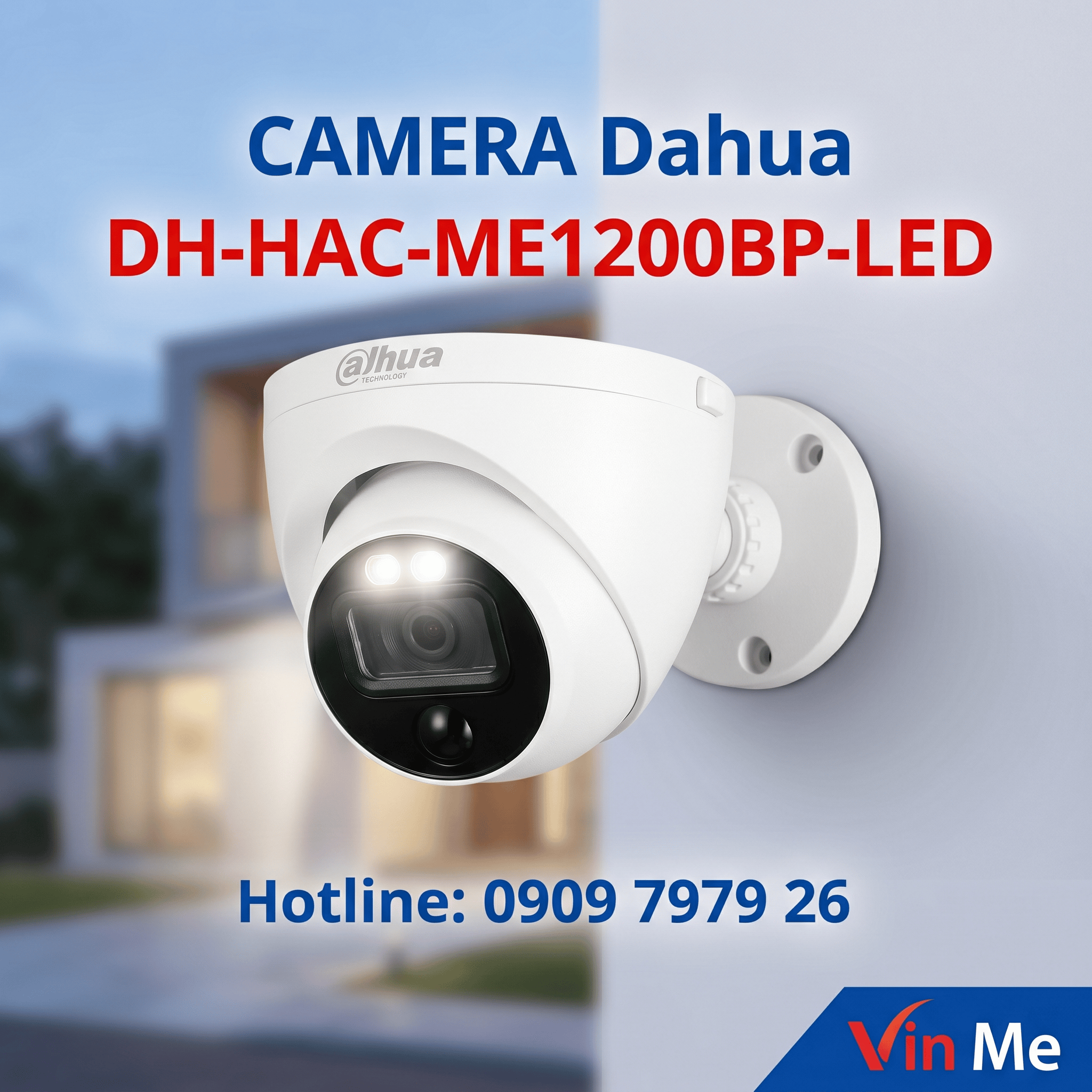 camera Dahua DH-HAC-ME1200BP-LED HDCVI 2MP IOT