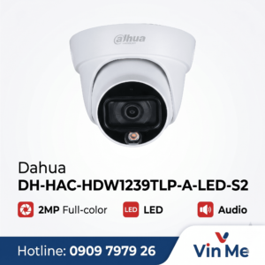 camera Dahua DH-HAC-HDW1239TLP-A-LED-S2 HDCVI 2MP Full color