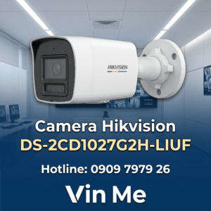camera Hikvision DS-2CD1027G2H-LIUF IP 2MP