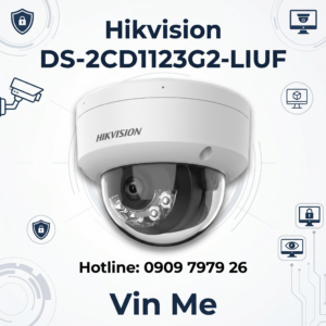 camera Hikvision DS-2CD1123G2-LIUF IP 2MP