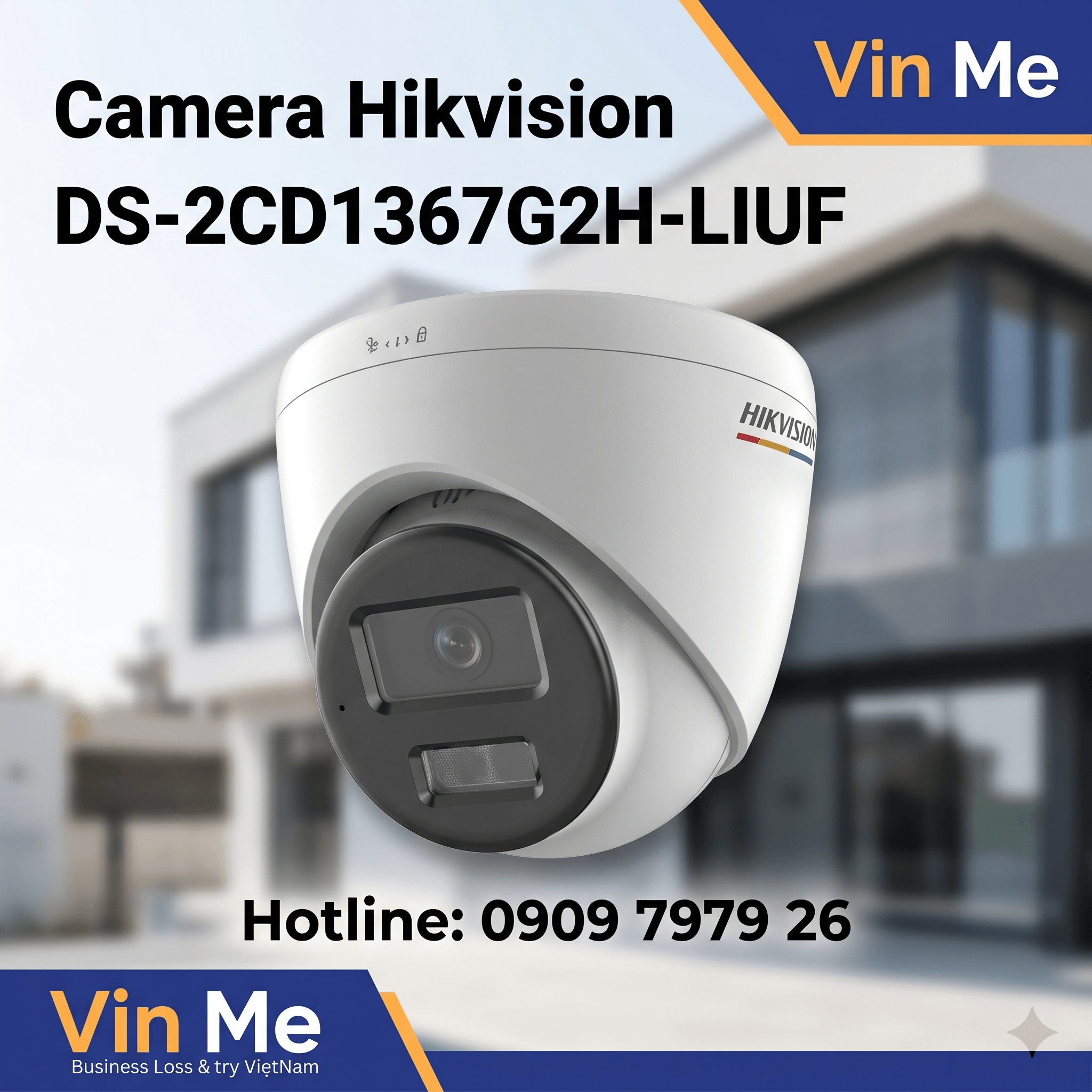 camera Hikvision DS-2CD1367G2H-LIUF IP 6MP