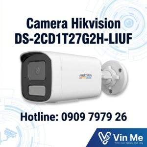 camera Hikvision DS-2CD1T27G2H-LIUF IP 2MP