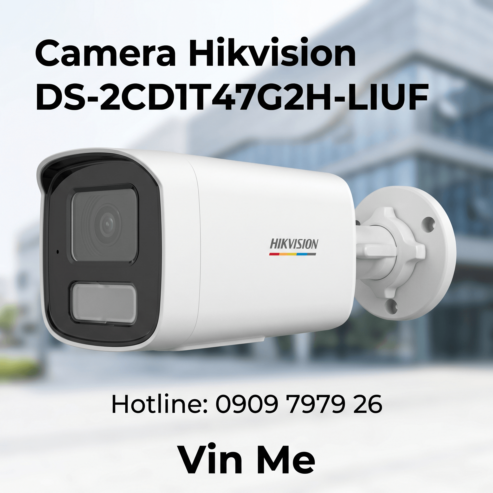 camera Hikvision DS-2CD1T47G2H-LIUF IP 4MP