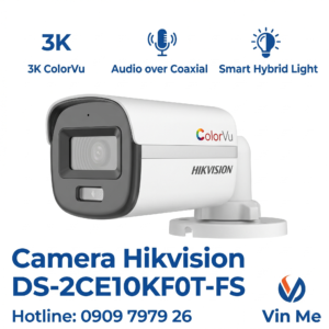 Camera Hikvision DS-2CE10KF0T-FS