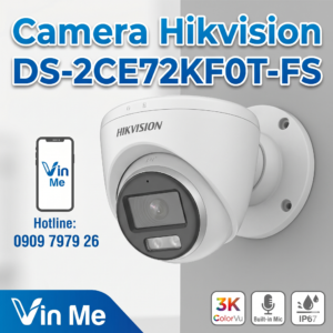 Camera Hikvision DS-2CE72KF0T-FS