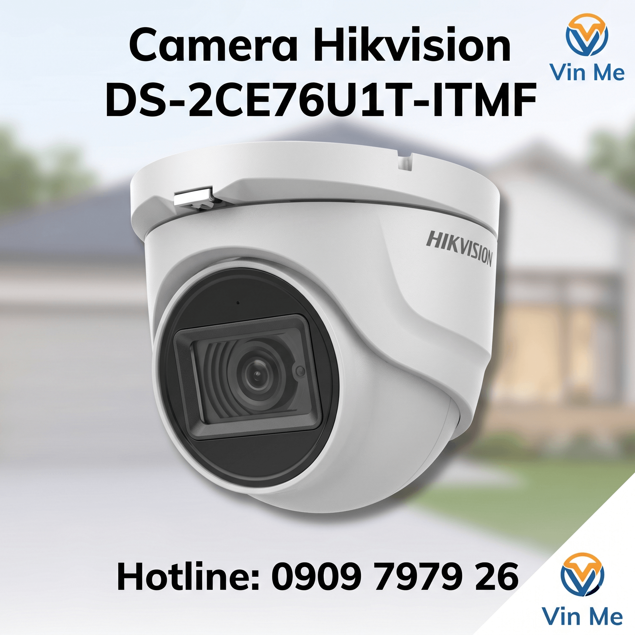 camera Hikvision DS-2CE76U1T-ITMF HD-TVI 8MP