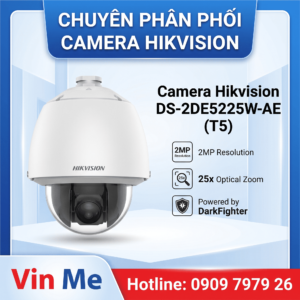 camera Hikvision DS-2DE5225W-AE (T5) IP Speed Dome 2MP