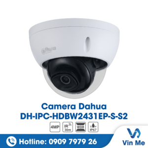 camera DH-IPC-HDBW2531EP-S-S2 Dahua IP Starlight 5MP