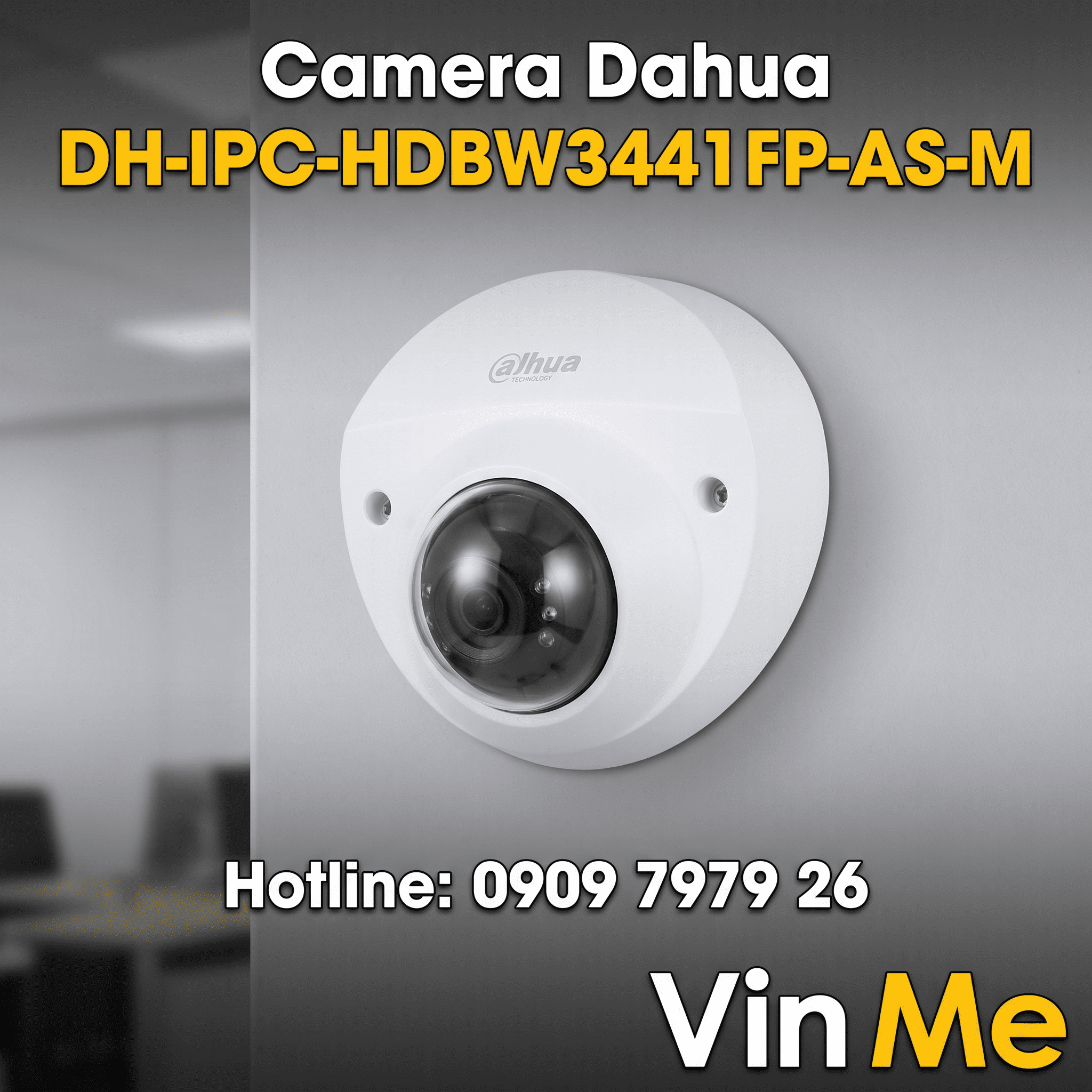Camera DH-IPC-HDBW3441FP-AS-M Dahua AI 4 MP – VinMe