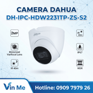 camera DH-IPC-HDW2231TP-ZS-S2 Dahua IP Starlight