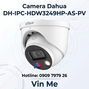 camera Dahua DH-IPC-HDW3249HP-AS-PV IP Full color 4MP