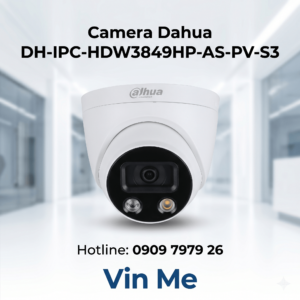 camera Dahua DH-IPC-HDW3849HP-AS-PV-S3 IP Full color 8MP