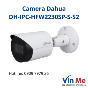 Camera DH-IPC-HFW2230SP-S-S2 Dahua IP Starlight 2MP