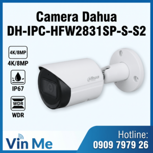camera dahua DH-IPC-HFW2831SP-S-S2 IP Starlight 8MP
