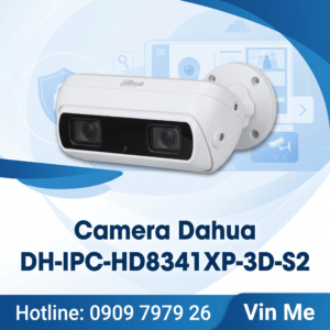 camera Dahua DH-IPC-HD8341XP-3D-S2 IP đếm người ra vào 3MP