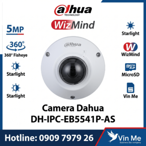 camera Dahua DH-IPC-EB5541P-AS IP Fisheye 5MP
