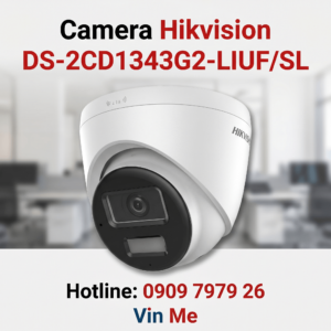 camera hikvision DS-2CD1343G2-LIUF/SL IP 4MP